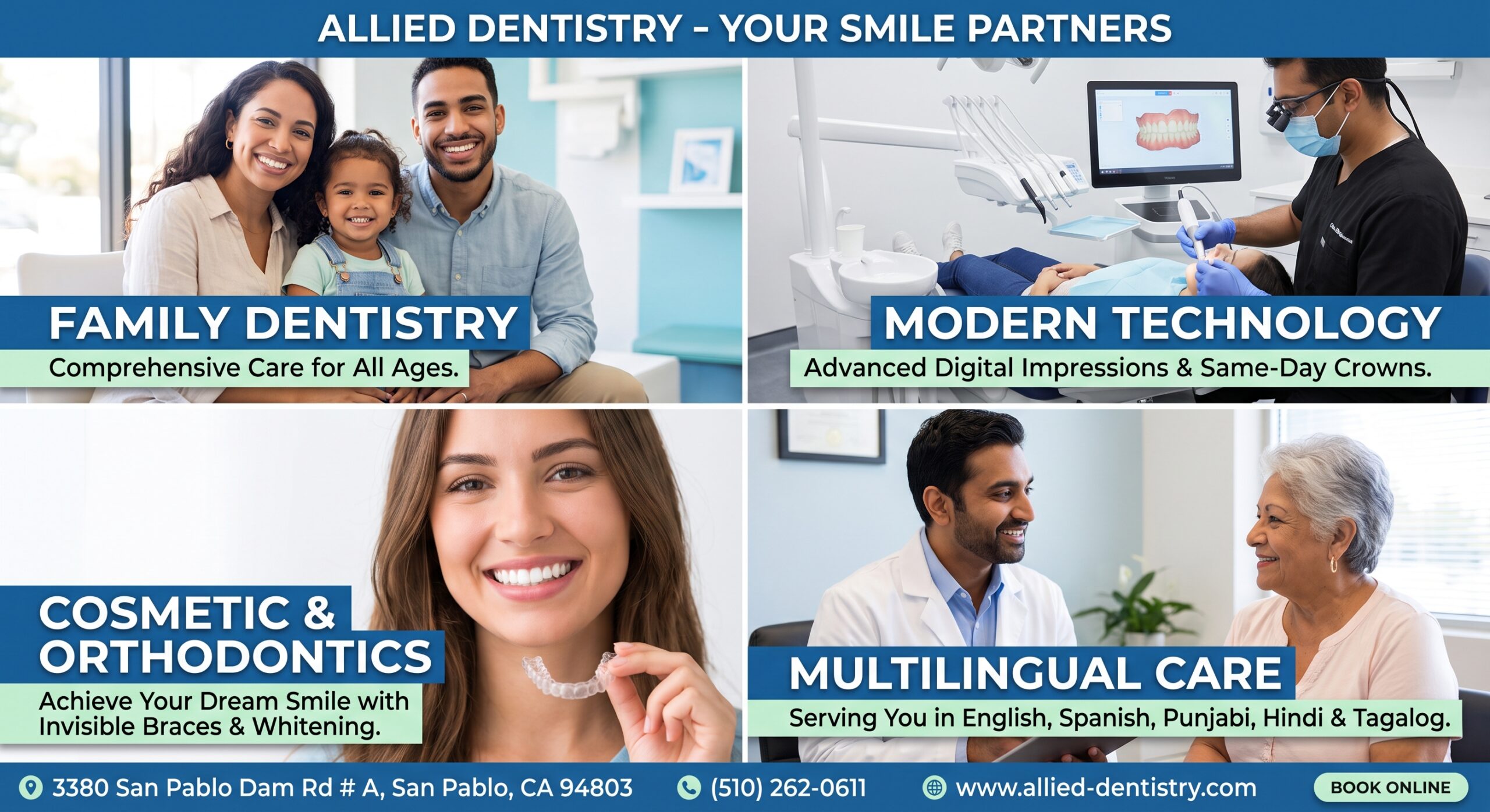 Immediate Toothache Relief & Dental Trauma Care in San Pablo | Allied DentistryPermanent Tooth Replacement & Jaw Regeneration in the East Bay | Allied Dentistry